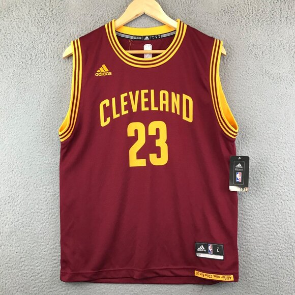 New Cleveland Cavaliers NBA James # 23  Adidas Jersey Large - Picture 1 of 12